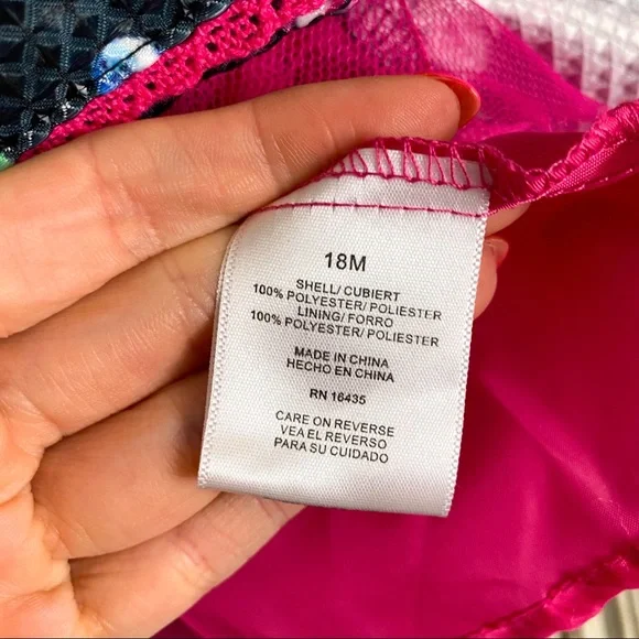 Tahari Baby NWT 2 Piece Floral Tulle Lined Sleeveless Dress Size 18 Month - Picture 13 of 14